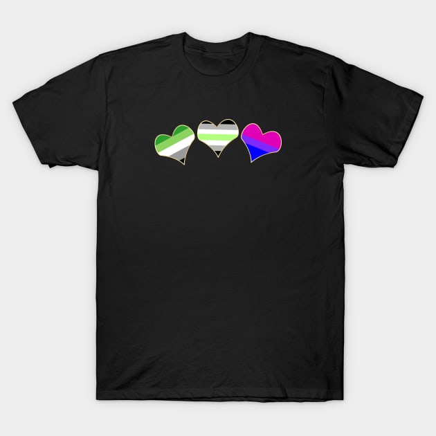 Triple Threat T-Shirt by traditionation